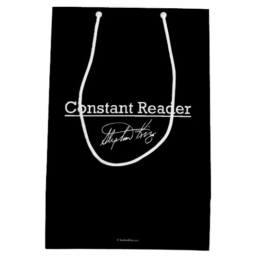 Stephen King, Constant Reader Medium Cadeauzakje (Achterkant)