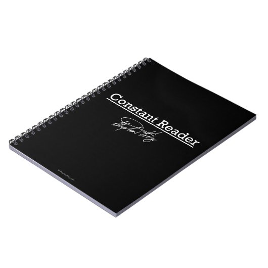 Stephen King, Constant Reader Notitieboek (Linkerzijde)