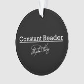 Stephen King, Constant Reader Ornament (voorkant)