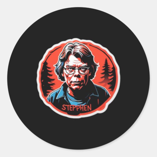 Stephen King Sticker (Voorkant)