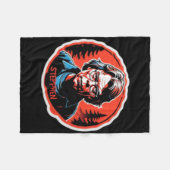 Stephen King Sticker Fleece Deken (Voorkant (Horizontaal))