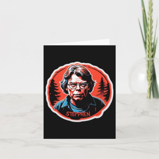 Stephen King Sticker Kaart (Voorkant)
