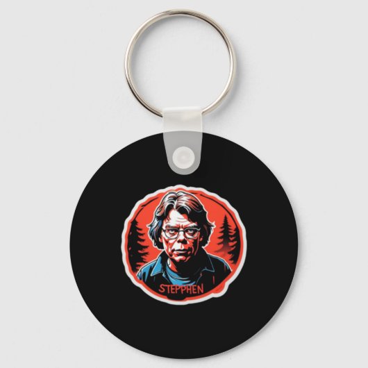 Stephen King Sticker Sleutelhanger (Voorkant)