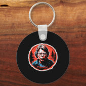 Stephen King Sticker Sleutelhanger (Voorkant)