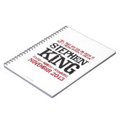 Stephen King's Euro Tour Notitieboek (Linkerzijde)