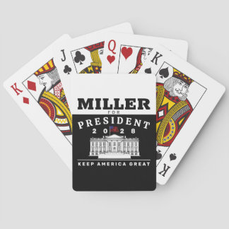 STEPHEN MILLER 2028 POKERKAARTEN