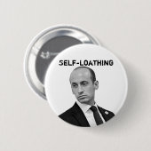 Stephen Miller isoleert zichzelf. Ronde Button 5,7 Cm (Voorkant /achterkant)