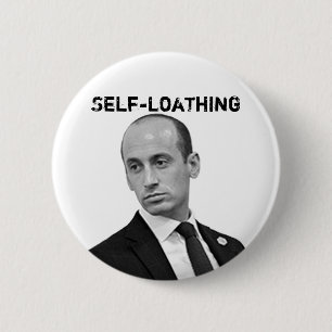 Stephen Miller isoleert zichzelf. Ronde Button 5,7 Cm