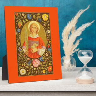 Stephen (PM 08) 8 x 10 inch Plaque 1 met esel Fotoplaat