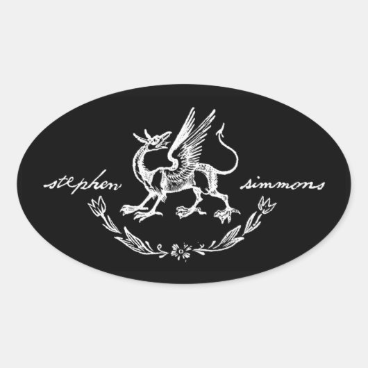 Stephen Simmons Griffin Sticker (Voorkant)