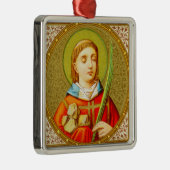 Stephen (SNV 26) Premium Square Metalen Ornament (Rechts)