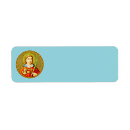 Stephen (SNV 26) (Rond Afbeelding) horizontaal Etiket