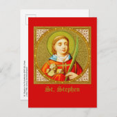 Stephen (SNV 26) (Square Afbeelding) verticaal Briefkaart (Voorkant / Achterkant)