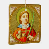 Stephen the ProtoMartyr (SNV 26) Square Keramisch Ornament (Rechts)