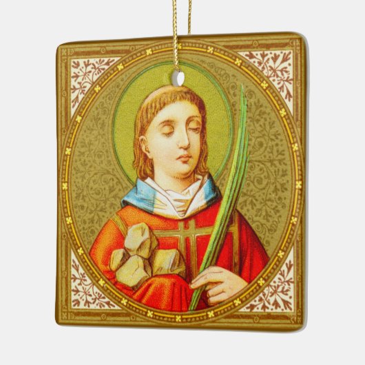 Stephen the ProtoMartyr (SNV 26) Square Keramisch Ornament (Links)