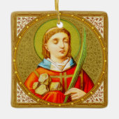 Stephen the ProtoMartyr (SNV 26) Square Keramisch Ornament (Voorkant)
