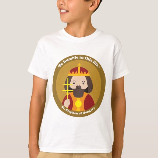 Stephen van Hongarije T-shirt (Voorkant)