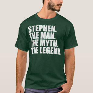 StephenNaam Stephen Voornaam Stephen gegeven naam T-shirt