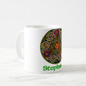 Stephens Celtic Knot Koffiemok (Voorkant links)