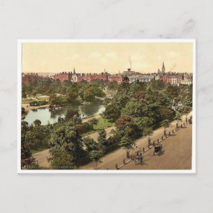 Stephen's Green Park. Dublin. Co. Dublin, Irel Briefkaart