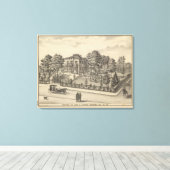 Stephens residentie, Woodland Canvas Afdruk (Insitu (Houten vloer))