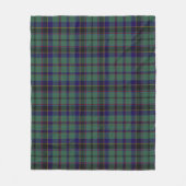Stephenson Clan Tartan Pset Fleece Blanket (Voorkant)