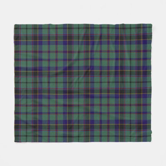 Stephenson Clan Tartan Pset Fleece Blanket (Voorkant (Horizontaal))