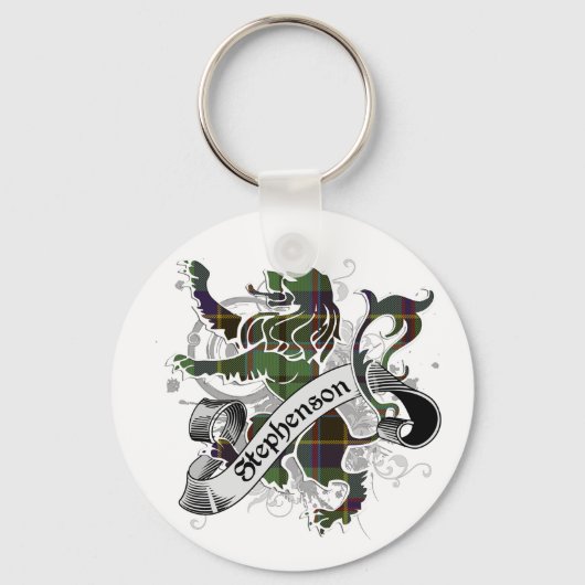 Stephenson Tartan Lion Sleutelhanger (Voorkant)