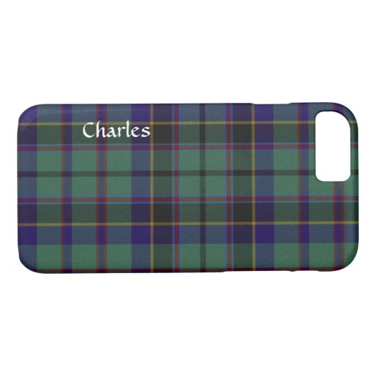 Stephenson Tartan Pset iPhone 7 Hoesje (Achterkant (Horizontaal))