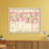Stephenson, Winnebago, provincie Boone Canvas Afdruk (Insitu (Woonkamer))