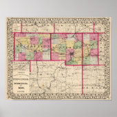 Stephenson, Winnebago, provincie Boone Poster (Voorkant)