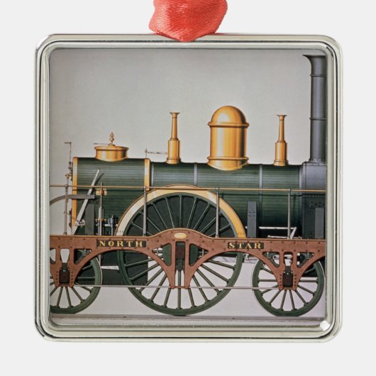 Stephenson's 'North Star' Steam Engine, 1837 Metalen Ornament (Voorkant)