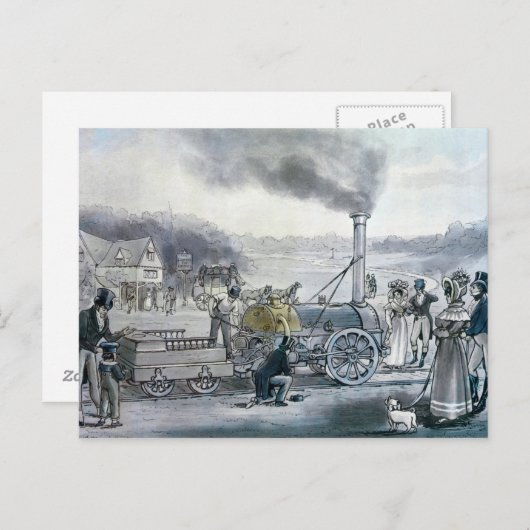 Stephenson's 'Northumbrian' Briefkaart (Voorkant / Achterkant)