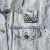 Stephenson's 'Northumbrian' Vierkante Button 5,1 Cm (In situ)