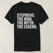 StephensStephens Achternaam Stephens Naam St T-shirt (Design voorkant)