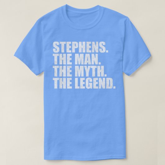 StephensStephens Achternaam Stephens Naam St T-shirt (Design voorkant)