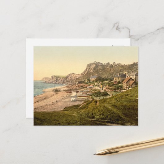 Stephill Cove, Ventor, Isle of Wight, Engeland Briefkaart (Voorkant / Achterkant in situ)