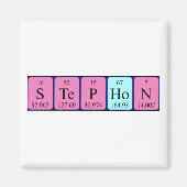 Stephon periodieke lijstnaam magnet (Voorkant)
