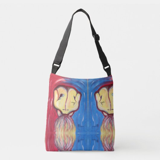 Steph's Yin Yang Canvas tas (Voorkant)