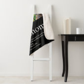 Stepmam Bonus Ma Definition Photo Collage Sherpa Deken (In situ)