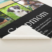 Stepmam Bonus Ma Definition Photo Collage Sherpa Deken (3/4)