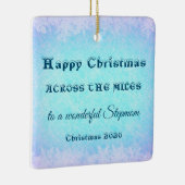 Stepmam in Miles Kerstmis 2020 Keramisch Ornament (Rechts)