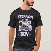 Stepmam van de Birthday Boy Video Game B Day Top G (Voorkant)