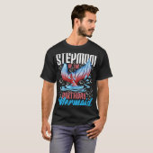 Stepmam van de zeemeermin Bonus mam Stepdau T-shirt (Voorkant volledig)