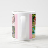 Stepmama Definition Fun Photo Collage Girly Pink Grote Koffiekop (Achterkant)