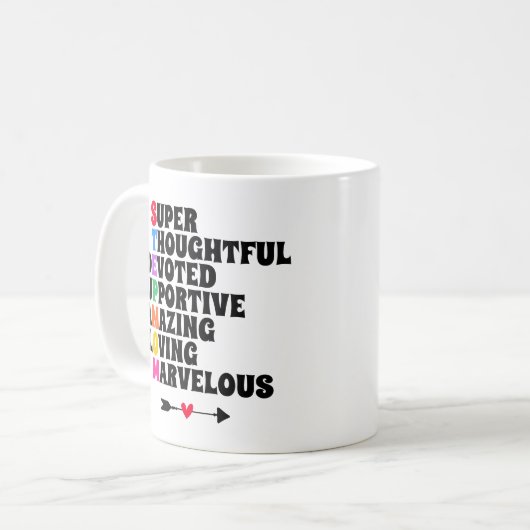 Stepmama Gift Step Moeder StapMoeder Koffiemok (Voorkant links)