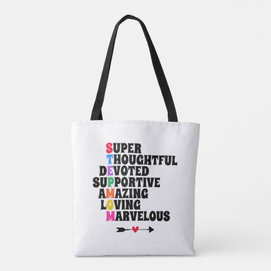 Stepmama Gift Step Moeder StapMoeder Tote Bag (Achterkant)