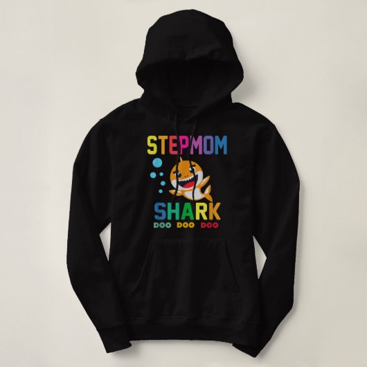 Stepmama Shark Shirt Stepmama Shark Lover Family M (Design voorkant)