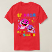 Stepmama Shark Stepmama Shark Family Moederdag T-shirt (Design voorkant)