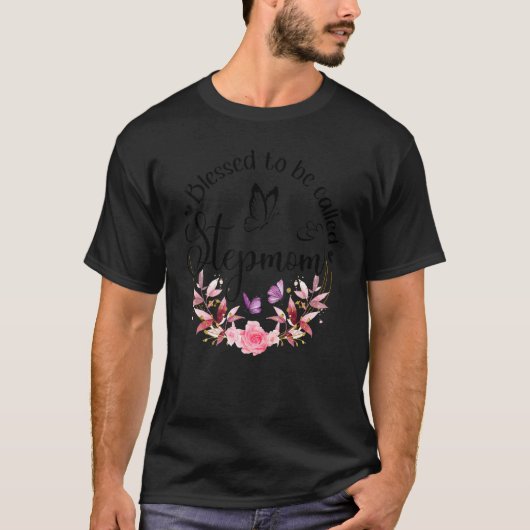 "Stepmmma vrouwen Floral Decor St. T-shirt (Voorkant)